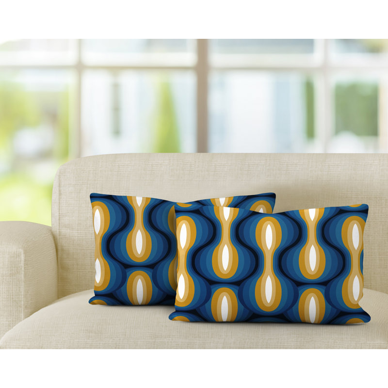  Coussin intérieur / extérieur Lumbar, Jaune