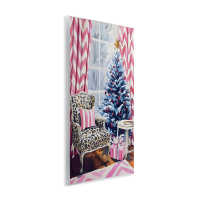 Plaque murale de Noël tendance tendance, design par Arlington Prints
