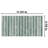 Rubik 5-7/8"x11-3/4" Fluted Ceramic Wall Tile-95752455