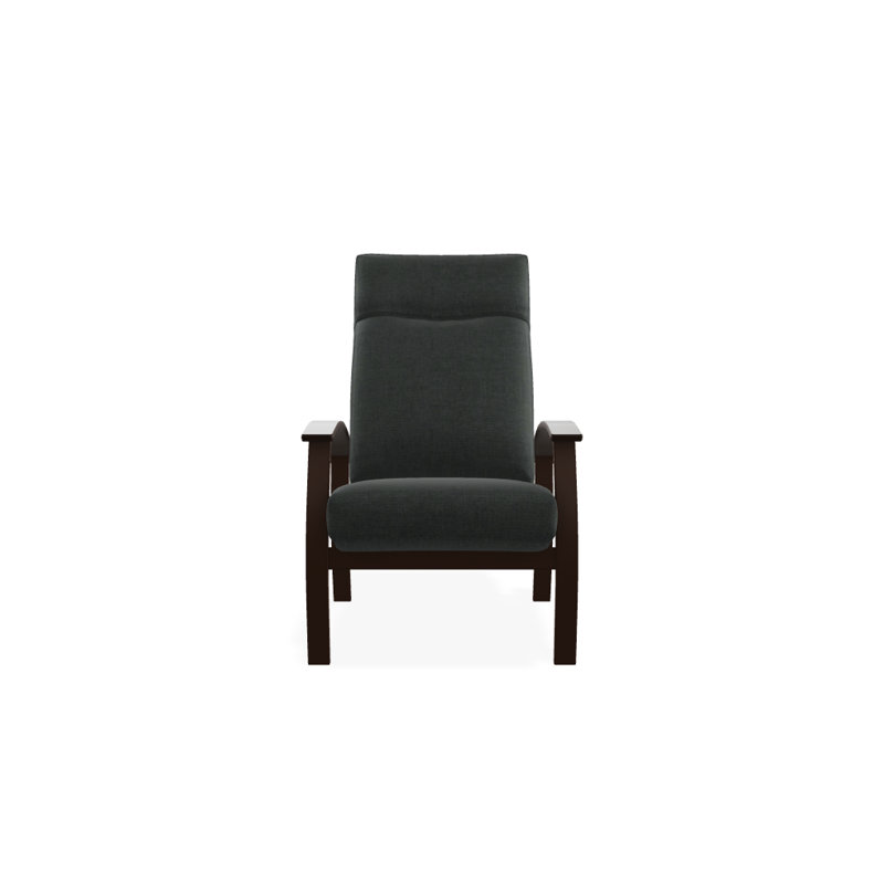 Chaise de patio inclinable avec coussins Askar, Toile Sunbrella® bleu pacifique, Kona P10, Kona texturé