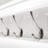 Arlean 8 Hook Coat Rack