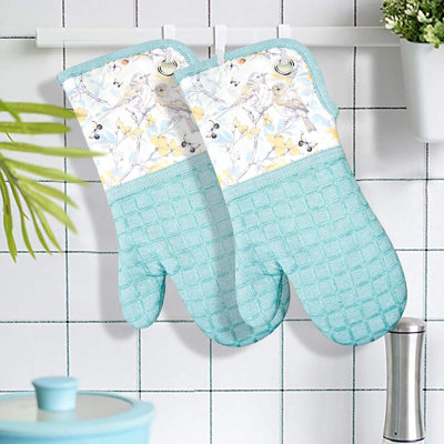 Silicone Printing Oven Mitts