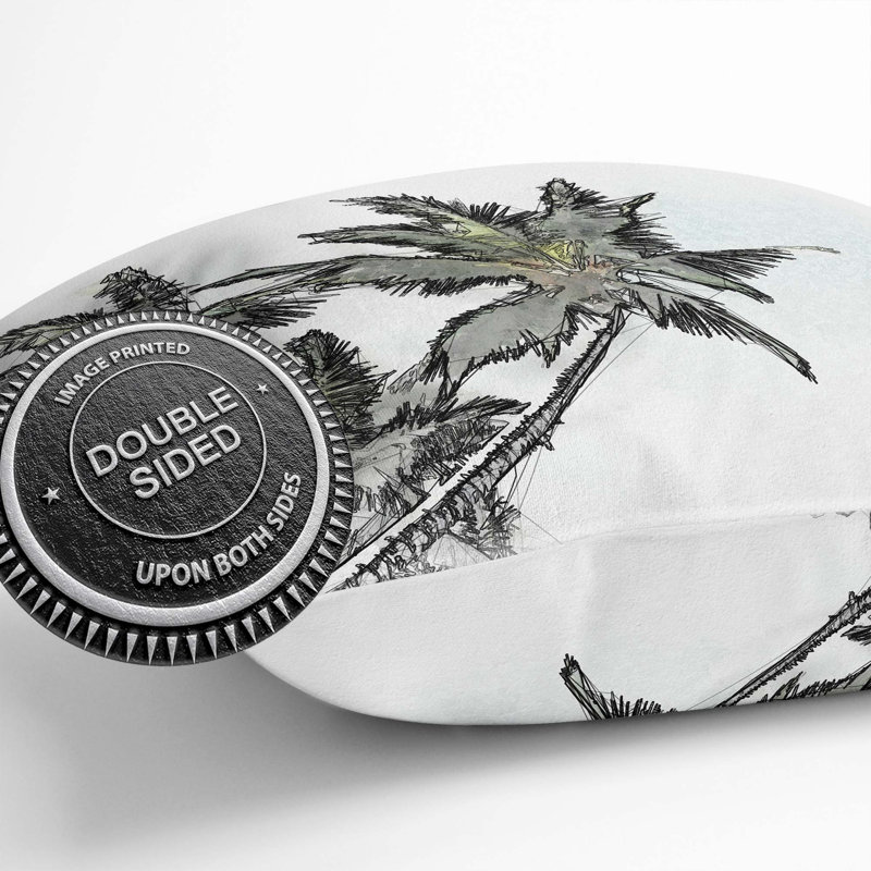 Square Throw Cushion, 55cm H x 55cm W x 20cm D