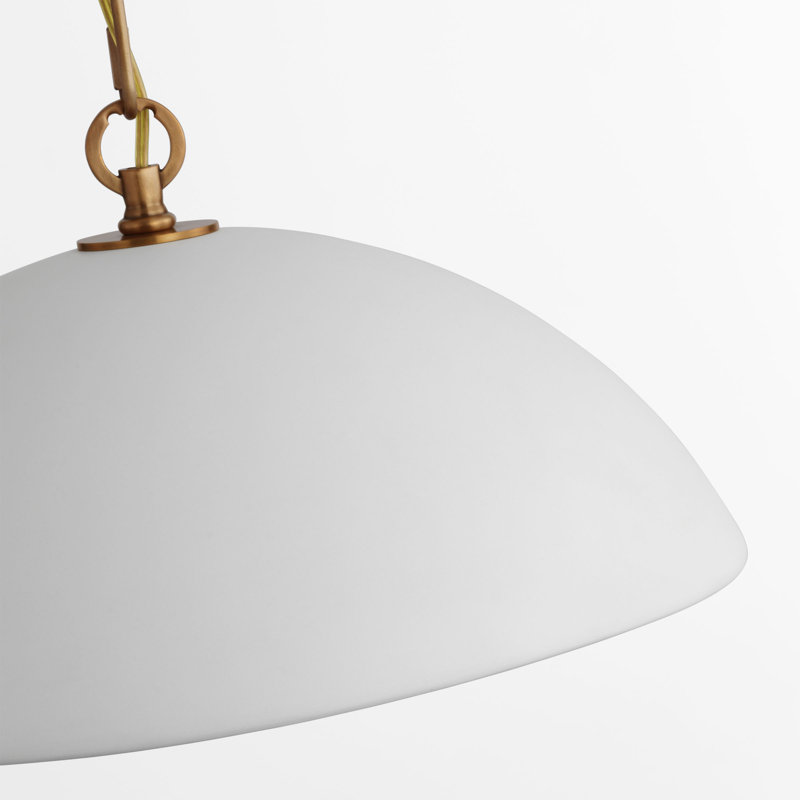 Elliot 1 - Light Pendant, Extra Large 23", Matte White