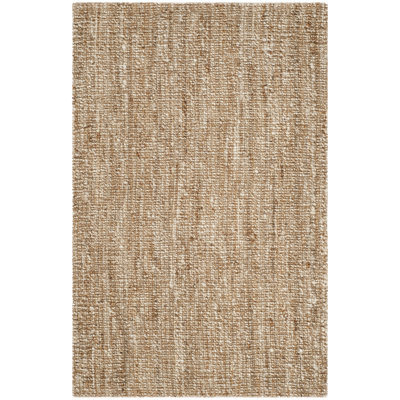 Alda Handmade Handwoven Jute/Sisal Natural/Ivory Rug