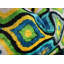 Velvet Geometric Lumbar Pillow Cover & Insert