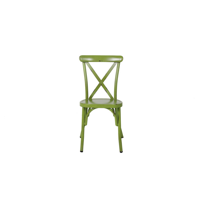 Otterburn 46cm H Stacking Side Chair, Green