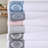  Ludwicka Medallion Cotton Jacquard Textured Soft Absorbent Assorted Bathroom Towel Set (Set of 12)-72265637