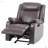 Contemporary Dark Brown Recliner Chair