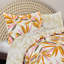 Microfiber Floral Duvet Cover Set with Pillowcases-1892580891