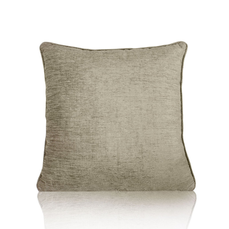 Bernice Square Throw Cushion, Cream