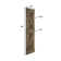 Coast Sequoia 84"H Embossing Bi-Fold Barn Door With Sliding Hardware Kit