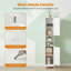 Freestanding Bathroom Cabinet with Adjustable Shelve