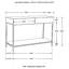 Console 2 tiroirs Kimbery