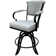 Racqual Swivel Metal Bar Stool 30" Seat