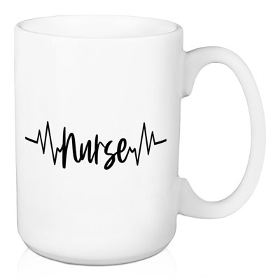 Grande tasse à café infirmière
