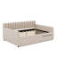 Lit de jour double avec lit gigogne-564131152