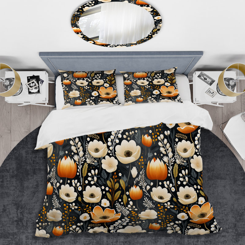 Ensemble de housse de couette Bohemian Bliss, Housse de couette pour très grand lit et 2 très
