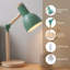 Wood USB Table Lamp