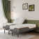 3100 Series Urban Grey Adjustable Bed Frame with 12” Hybrid Mattress, Massage, Anti-Snore