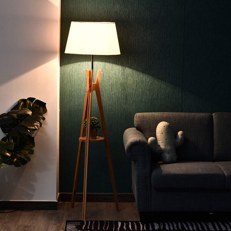 Southwick 156cm Tripod Floor Lamp, White