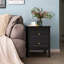 Anestin 48cm W Solid Wood Bedside Table-138731070
