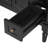30" Black Bathroom Vanity with Sink, U-Shaped Adjustable Shelf, Soft-Close Doors & 3 Drawers, Solid Wood Frame, Modern Cabinet - EPA Certified-1917047074