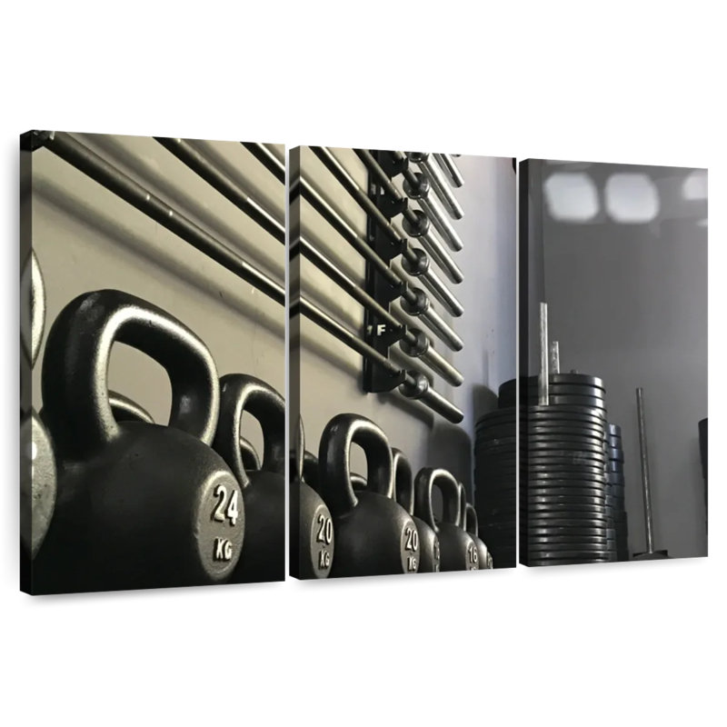 Salle de sport commerciale Sireci, H 20 po x l 33 po