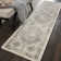 Dreya Oriental Machine Made Power Loom Polypropylene Area Rug in Beige/Gray