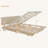 Modern Velvet Queen Upholstered Floating Bed with LED Lights and USB Port-519677589