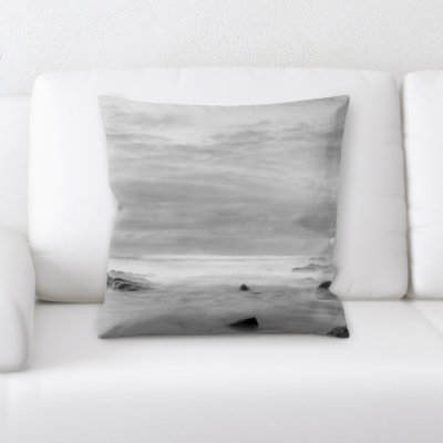 Gerardo Microsuede Reversible Throw Pillow