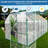 6X8 FT Polycarbonate Greenhouse Raised Base And Anchor Aluminum Heavy Duty  Greenhouses-123283158-123283164