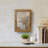Acacia Wood Display Wall Case With Corkboard