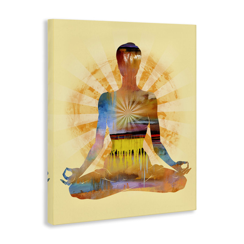 «Mindful Meditation Pose» par Tim Parker, H 40 po x l 30 po