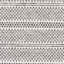 Tapis gris clair en coton Capen Southwestern-999010658