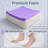 Bean Bag Ottoman - Ultra Soft Foam Footrest Pouf, 35"x29", Holds 300lbs - for Adults & Kids-38836732