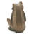 12''H MGO Bronze Sitting Frog Statue