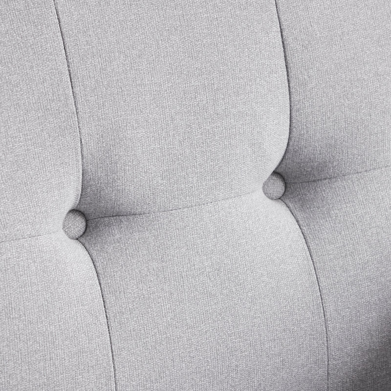 Upholstered Armchair, Grey