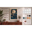 Moonlit Cherry Blossom Japandi - Wrapped Canvas-437313264-437313275