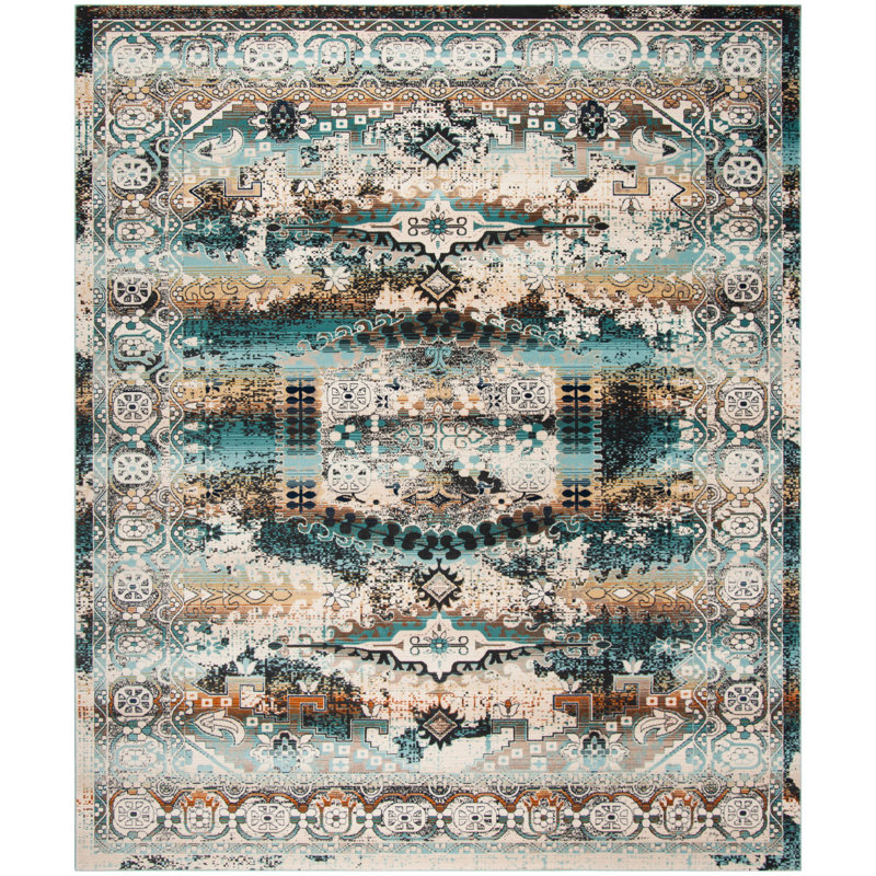 Wayne Performance Oriental Rug, Rectangle 9' x 12'