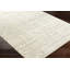 Tapis géométrique tissé à la machine en polypropylène ivoire / gris-526755645