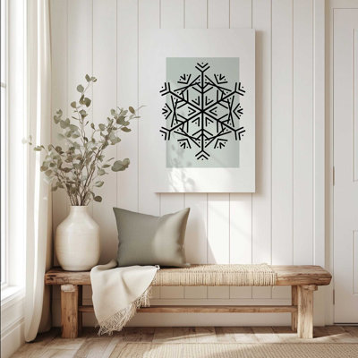 Nordic Snowflake Charm