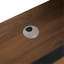 Meuble-lavabo autoportant 30 po, bois d'ingénierie, 2 portes, aspect attrayant, brun, meuble-lavabo brun de style américain, 30 po, revêtement insonorisant, design