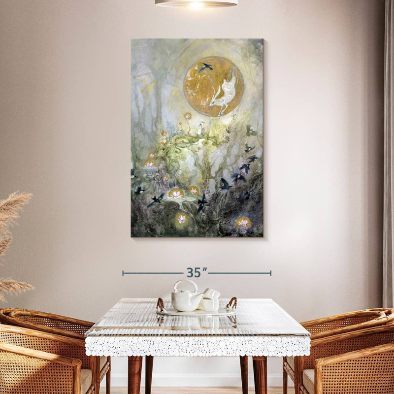 Kelan Moongazing, 48" H x 32" W
