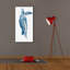  «Up To The Surface» par Kamdon Kreations, art mural sur toile, 20 po x 40 po
