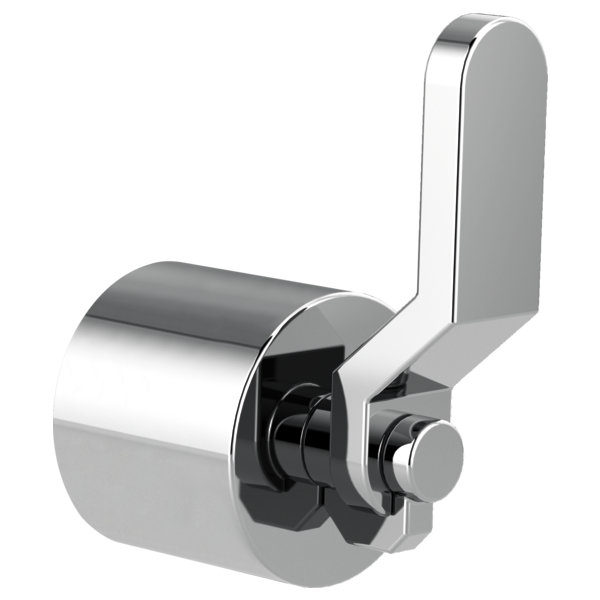Litze® Wall Mounted Diverter Valve, Chrome, Industrial Lever