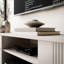 Unfinished TV Stand for TVs up to 70" with Fireplace Included-1414698539-1414698536