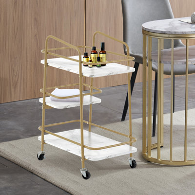 Judean Metal Multi-Purpose Utility Trolley Cart