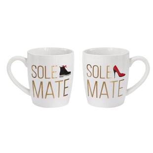 American Atelier 2 Piece Sole Mate Coffee Mug Set