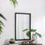 Miroir rectangulaire noir